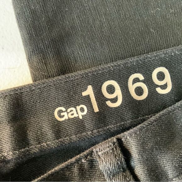 GAP 1969 Black Women’s Perfect Boot Jeans Size 30 Short - Picture 7 of 7